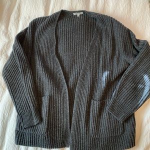Madewell grey cardigan